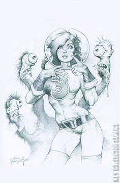 Variant Cover for Fearless Dawn: The Bomb #3