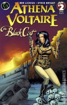 Variant Cover for The Black Coat & Athena Voltaire #1