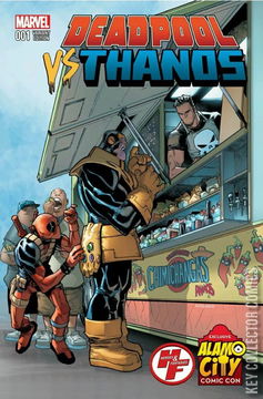 Variant Cover for Deadpool vs Thanos #1
