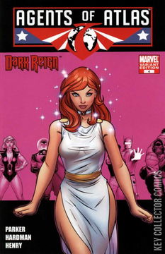 Variant Cover for Agents of Atlas #4