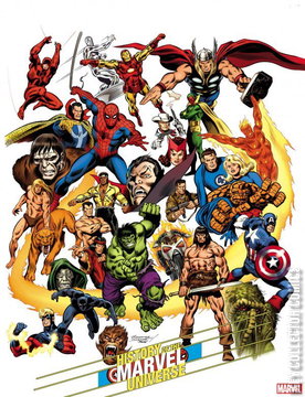 Variant Cover for History of the Marvel Universe #1