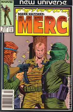 Variant Cover for Mark Hazzard: Merc #9