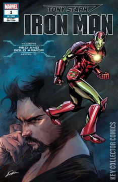 Variant Cover for Tony Stark: Iron Man #1