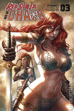 Variant Cover for Red Sonja: Age of Chaos #3