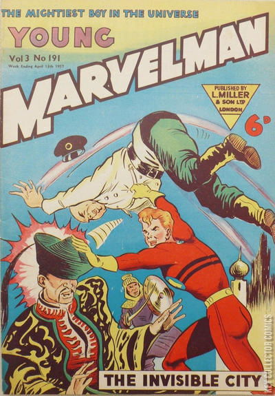 Cover art for Young Marvelman #191 