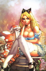 Variant Cover for Grimm Fairy Tales Presents Alice in Wonderland #5