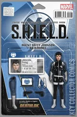 Variant Cover for 50 Years of S.H.I.E.L.D.: Quake #1