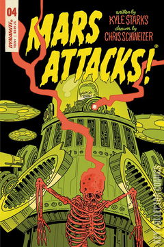 Variant Cover for Mars Attacks #4
