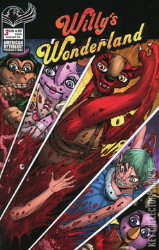 Variant Cover for Willy's Wonderland Prequel #3