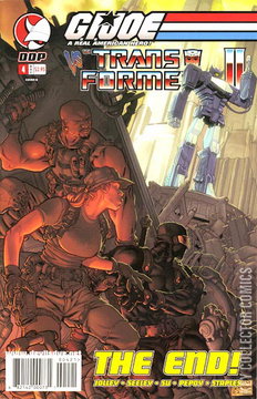 Variant Cover for G.I. Joe vs. the Transformers II #4