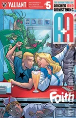 Variant Cover for A&A: The Adventures of Archer & Armstrong #5