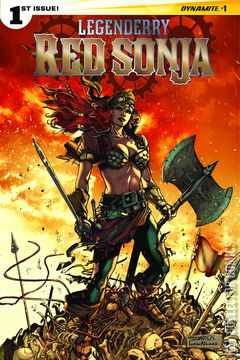 Variant Cover for Legenderry: Red Sonja #1