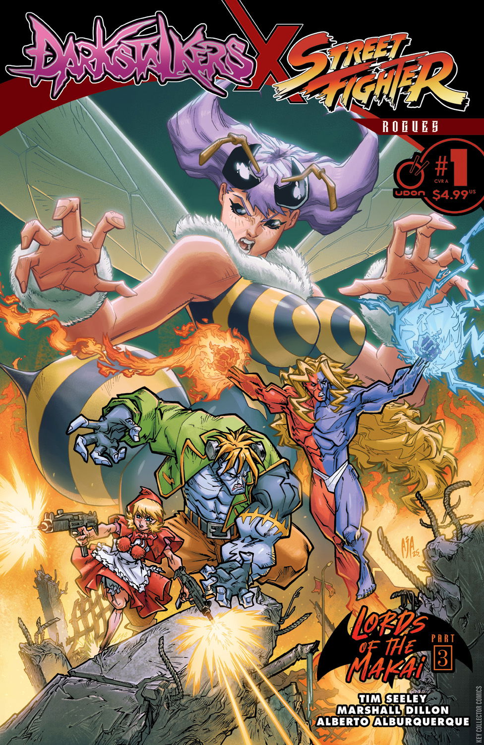 Darkstalkers x Street Fighter: Rogues by Udon | Key Collector Comics