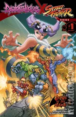 Cover for Darkstalkers x Street Fighter: Rogues #1