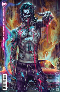 Variant Cover for Joker: The Man Who Stopped Laughing #8