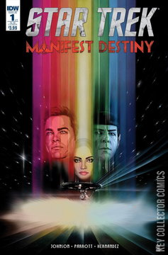 Variant Cover for Star Trek: Manifest Destiny #1