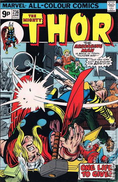 Variant Cover for Thor #236