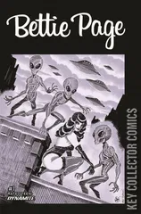 Variant Cover for Bettie Page: Alien Agenda #1