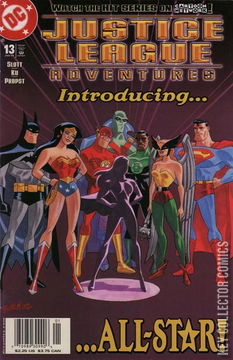 Variant Cover for Justice League Adventures #13