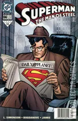 Variant Cover for Superman: The Man of Steel #66