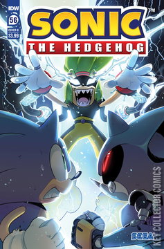 Variant Cover for Sonic the Hedgehog #56