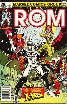 Variant Cover for ROM #17