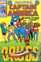 Cover for Captain America Goes to War Against Drugs #1