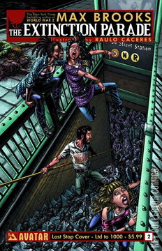 Variant Cover for The Extinction Parade #2