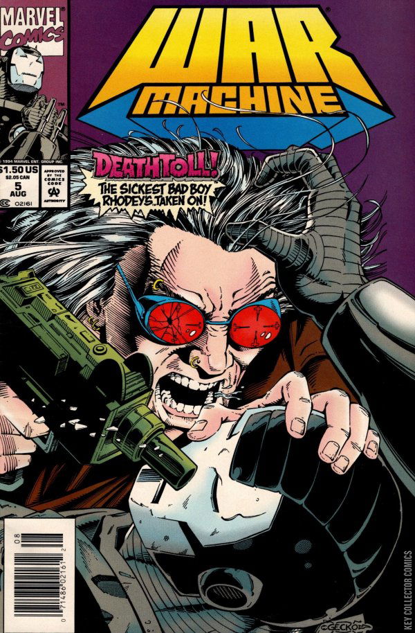 Variant Cover for War Machine #5