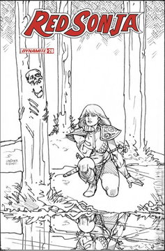 Variant Cover for Red Sonja #28