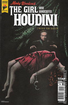 Variant Cover for Minky Woodcock: The Girl Who Handcuffed Houdini #4