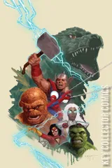 Variant Cover for Godzilla vs Thor #1