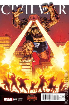 Variant Cover for Civil War #5