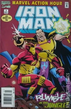 Variant Cover for Marvel Action Hour: Iron Man #7