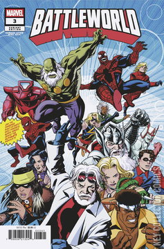 Variant Cover for Battleworld #3