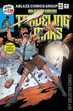 Variant Cover for Traveling to Mars #6