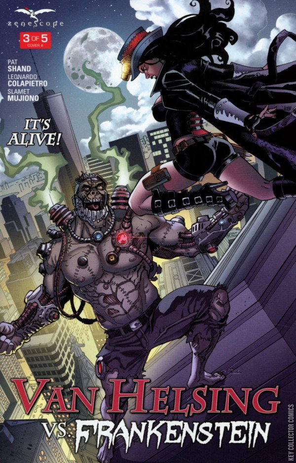 Van Helsing vs. Frankenstein Graphic Novel main image 0
