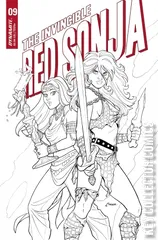 Cover for Invincible Red Sonja #9