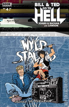 Variant Cover for Bill & Ted Go to Hell #4