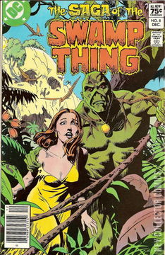 Variant Cover for Saga of the Swamp Thing #8