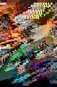 Godzilla Destroys the Marvel Universe #5