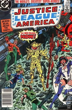 Variant Cover for Justice League of America #229