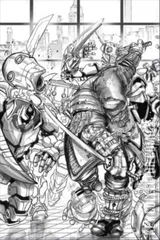 Variant Cover for Teenage Mutant Ninja Turtles: The Last Ronin #3