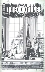 Variant Cover for The X-Files #10