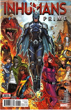 Variant Cover for Inhumans Prime #1