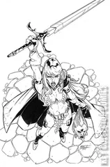 Variant Cover for Red Sonja #27