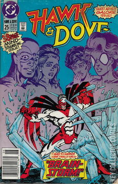 Variant Cover for Hawk and Dove #25