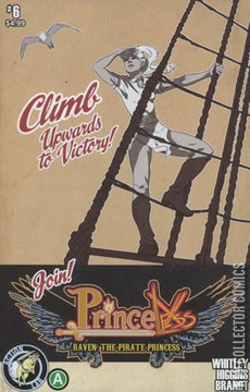 Variant Cover for Princeless: Raven the Pirate Princess #6