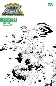 Variant Cover for Captain Planet #2