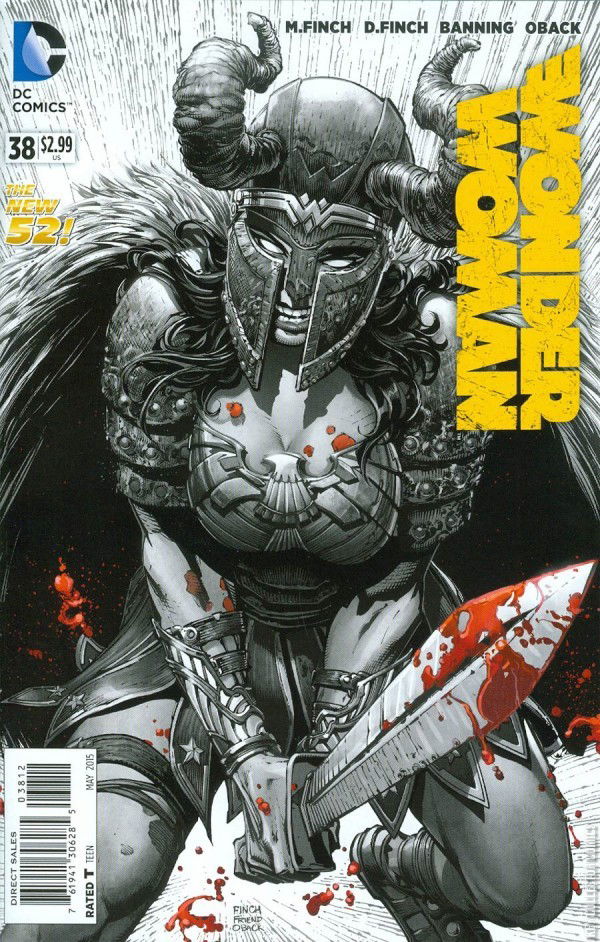 Variant Cover for Wonder Woman #38